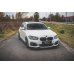 Накладка сплиттер на передний бампер на BMW 1 F20 / F21 M-Pack / M140i рестайл